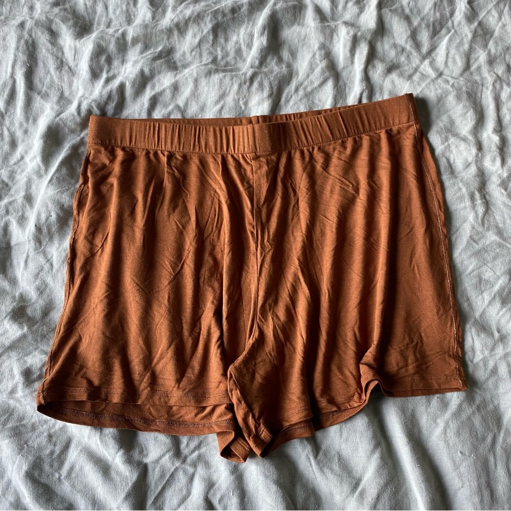 SKIMS Rust Sleep Short